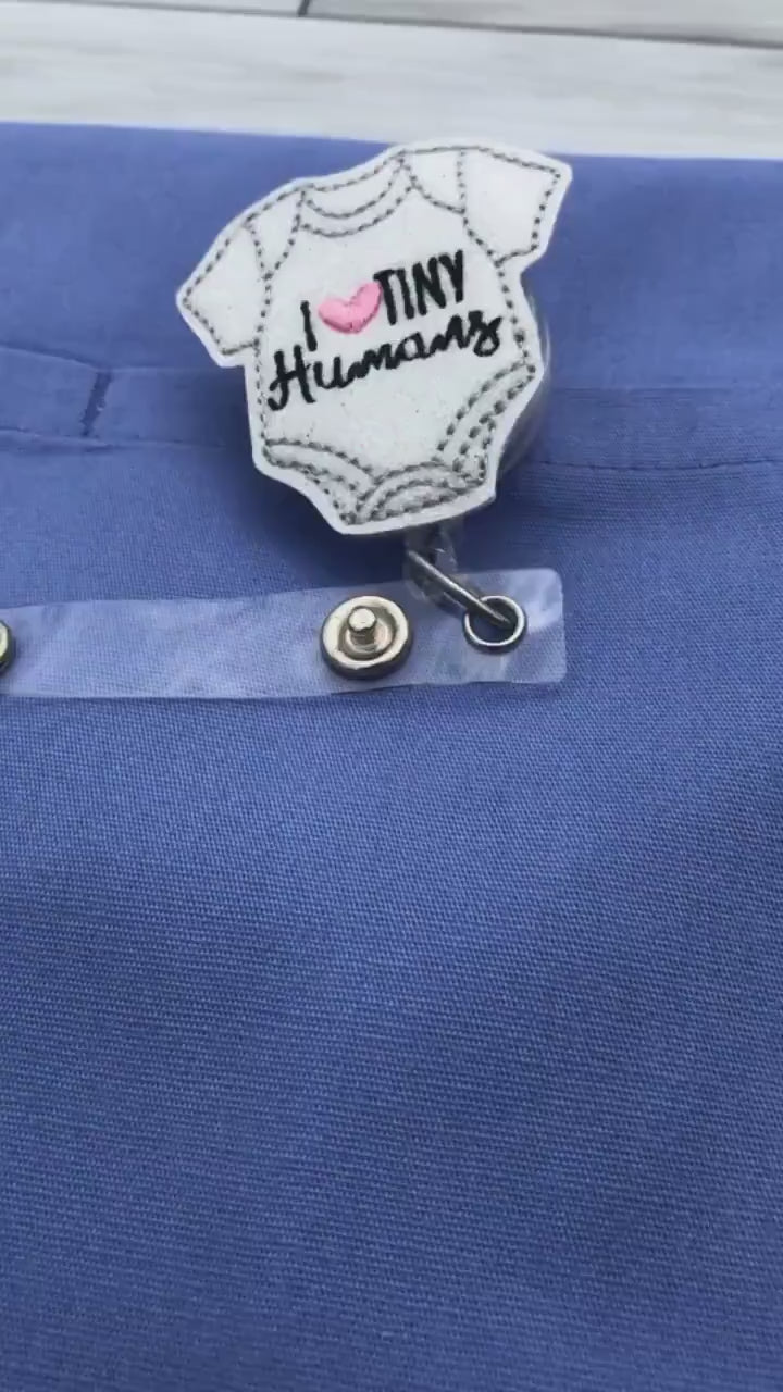 Labor and Delivery Badge Reel, NICU Badge Reel, NICU Nurse, Gift for Nurse,