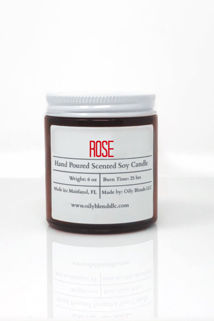 Romance Candles -  25 Hour Burn Time Soy Wax Candles - Simply Crafty
