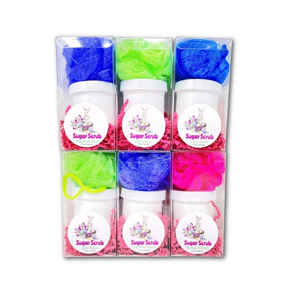 Easter Sugar Scrub Gift Sets - Oily BlendsEaster Sugar Scrub Gift Sets