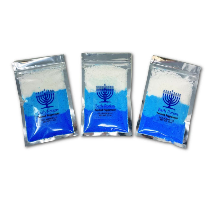 Hanukkah Bath Potion - 2.5 oz Pack - Oily BlendsHanukkah Bath Potion - 2.5 oz Pack
