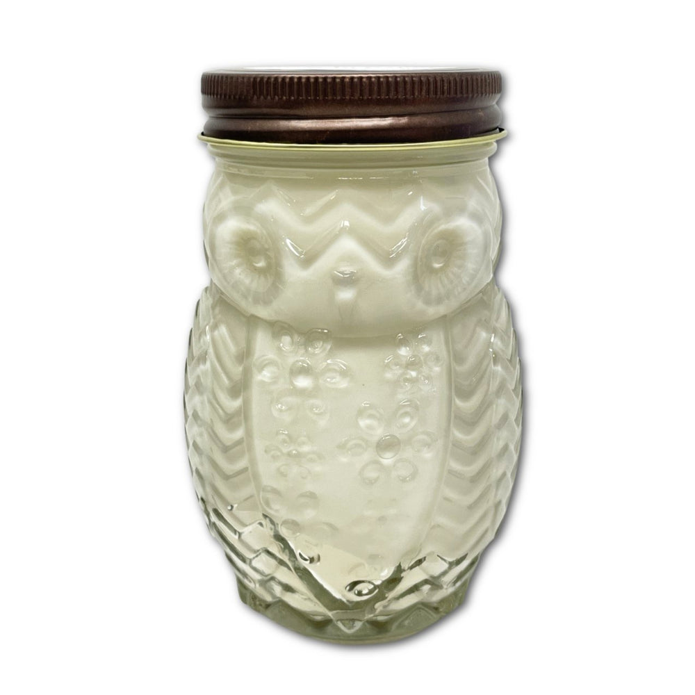 Owl Jumbo Woodland Soy Wax Candles in Specialty Jar - Oily BlendsOwl Jumbo Woodland Soy Wax Candles in Specialty Jar