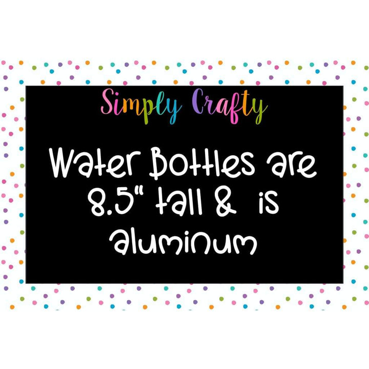 Personalized Dinosaur Boys 20 oz Metal Water Bottle - Simply Crafty