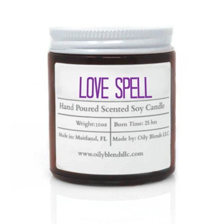 Romance Candles - 50 Hour Burn Time Soy Wax Candles - Simply Crafty