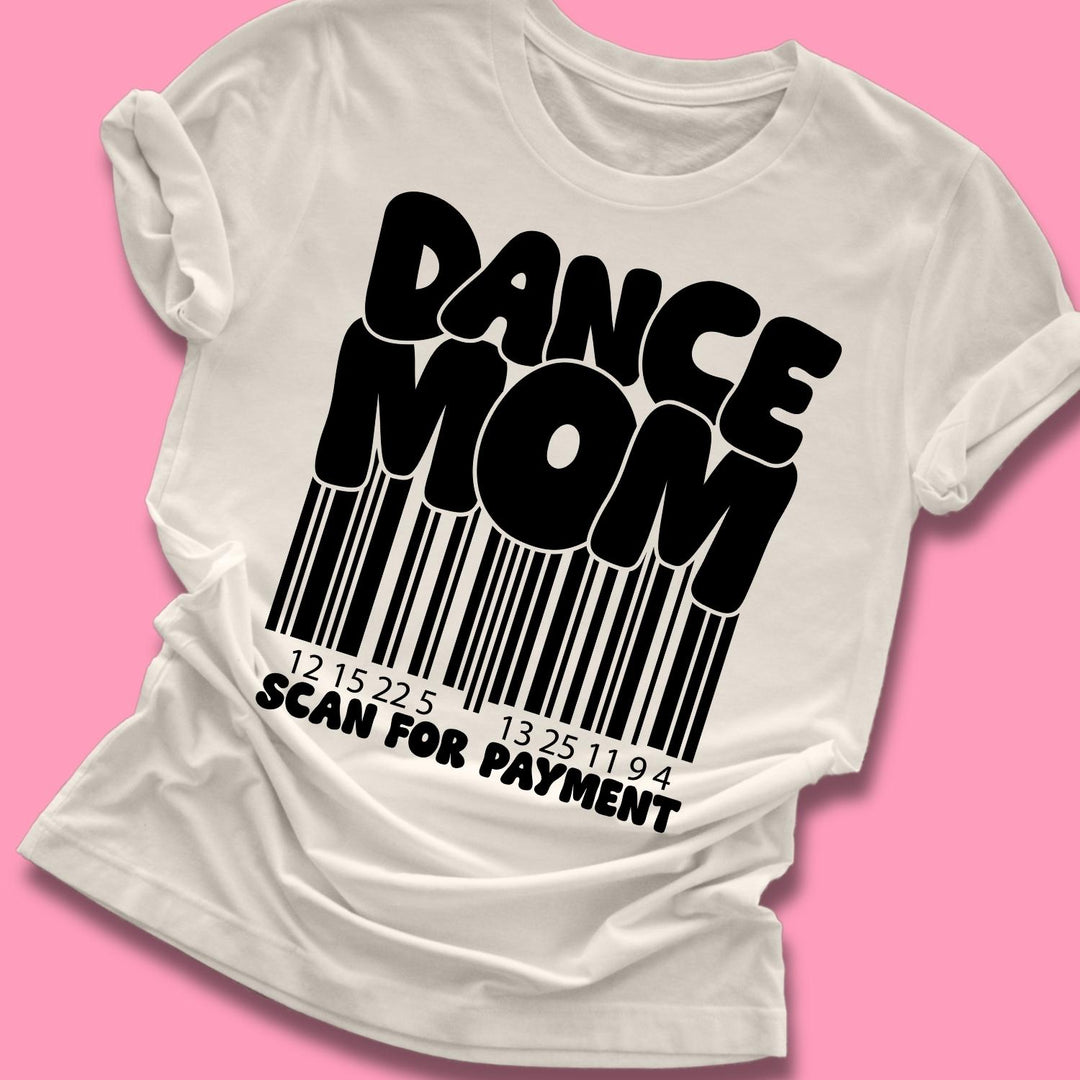 Funny Dance Mom Barcode Shirt