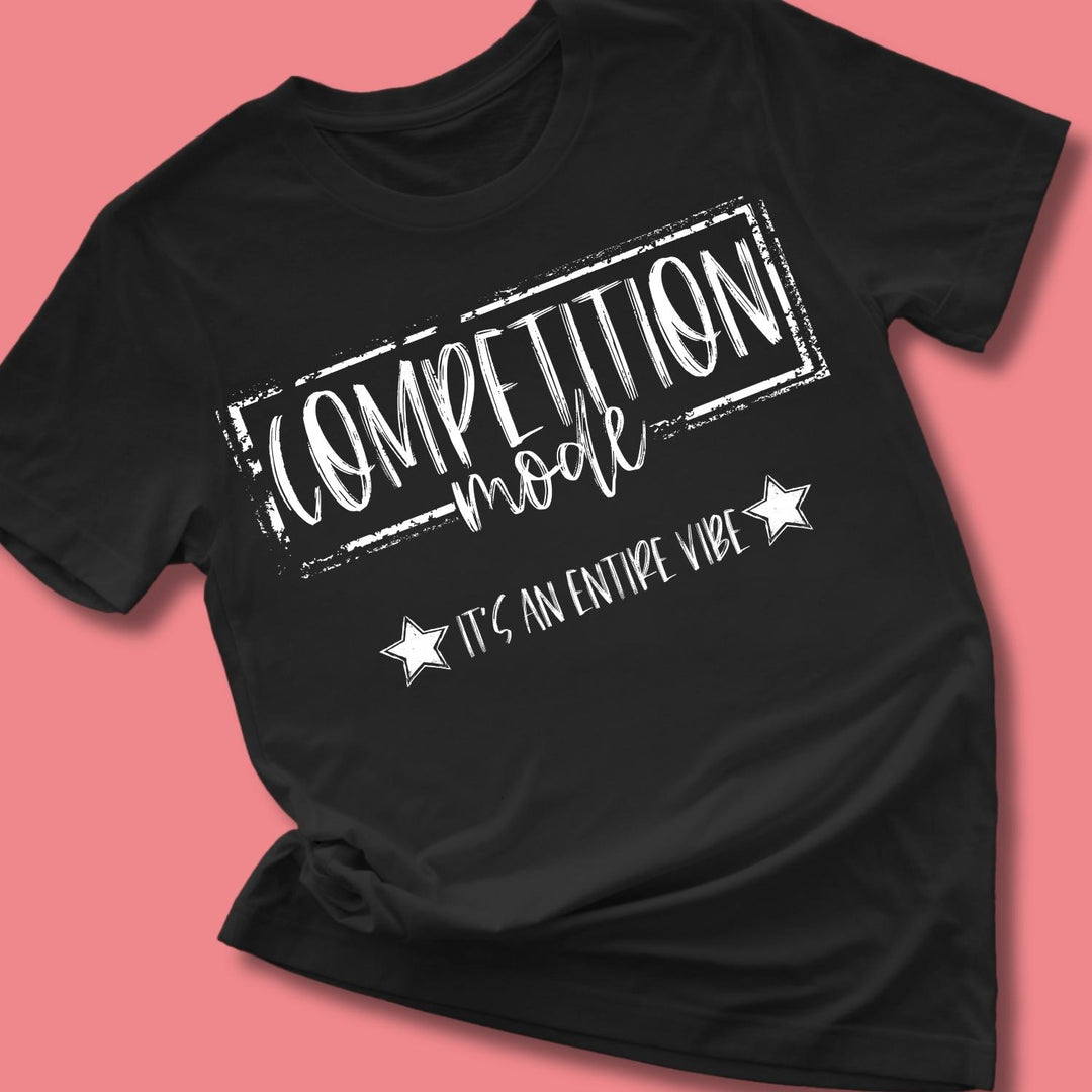 Cheer Competition Mode Adult Shirt