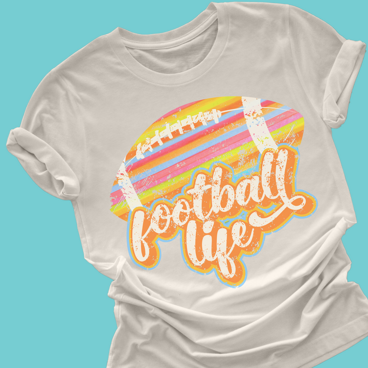Retro Football Life Shirt