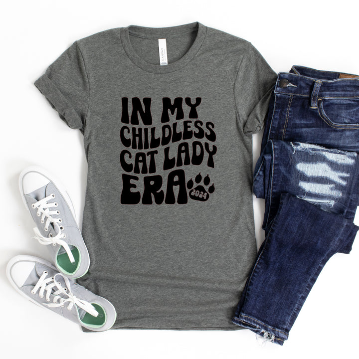 In My Cat Lady Era | Adult Unisex Short Sleeve Tee | Election 2024