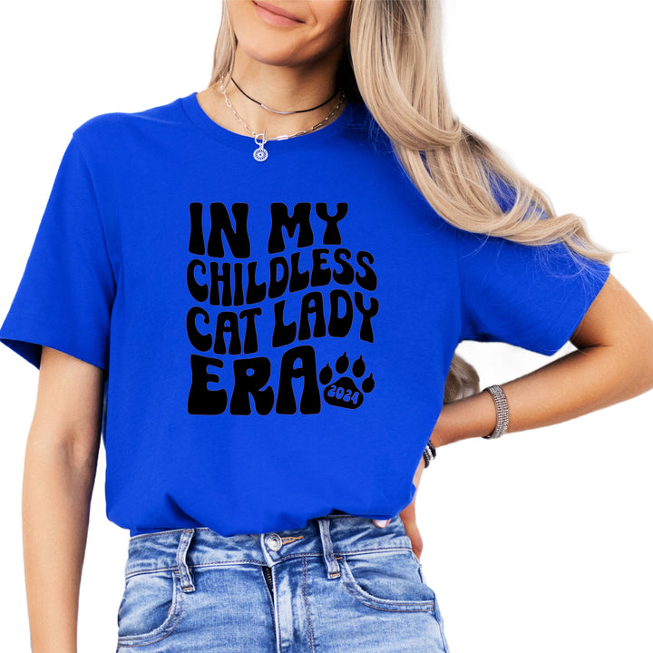 In My Cat Lady Era | Adult Unisex Short Sleeve Tee | Election 2024