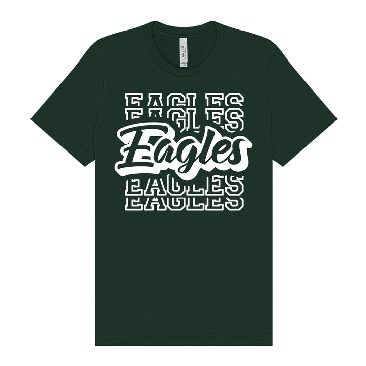 Eagles Script | Adult Unisex Short Sleeve Tee | Winslow School 6 Fundraiser