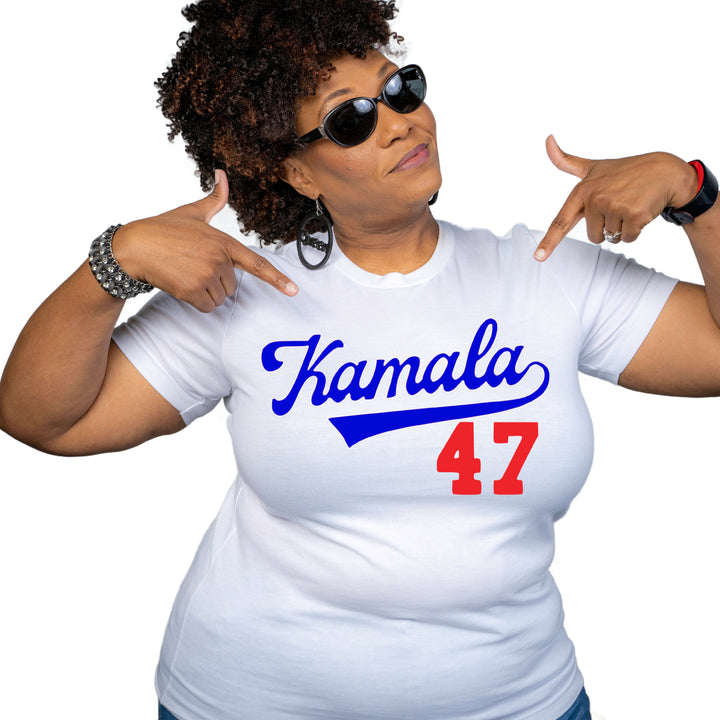 Kamala President 47 | Adult Unisex Short Sleeve Tee | Election 2024