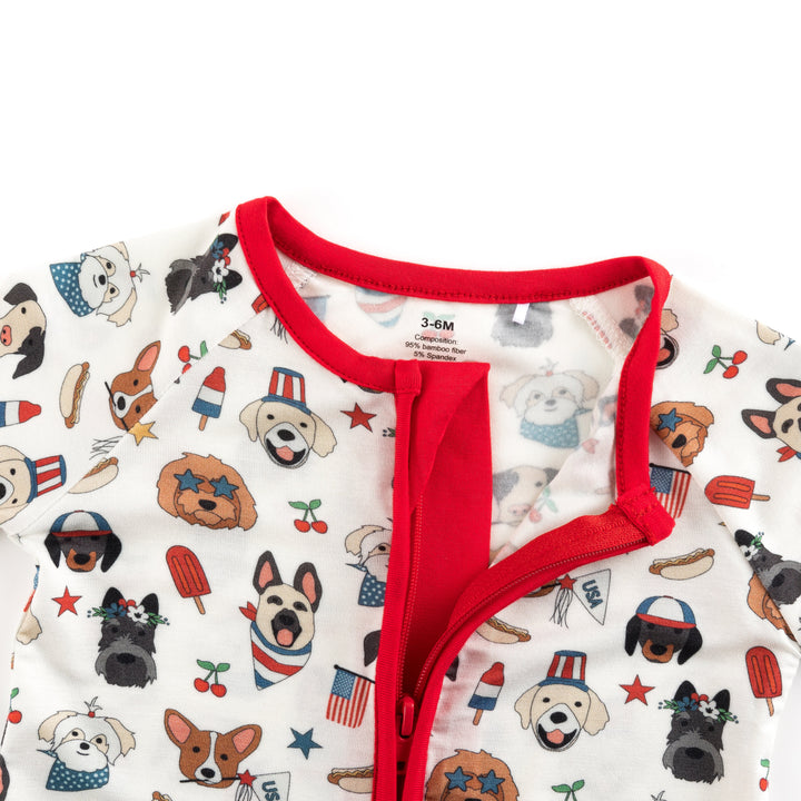 Freedom Dogs (Convertible Zip Footies)