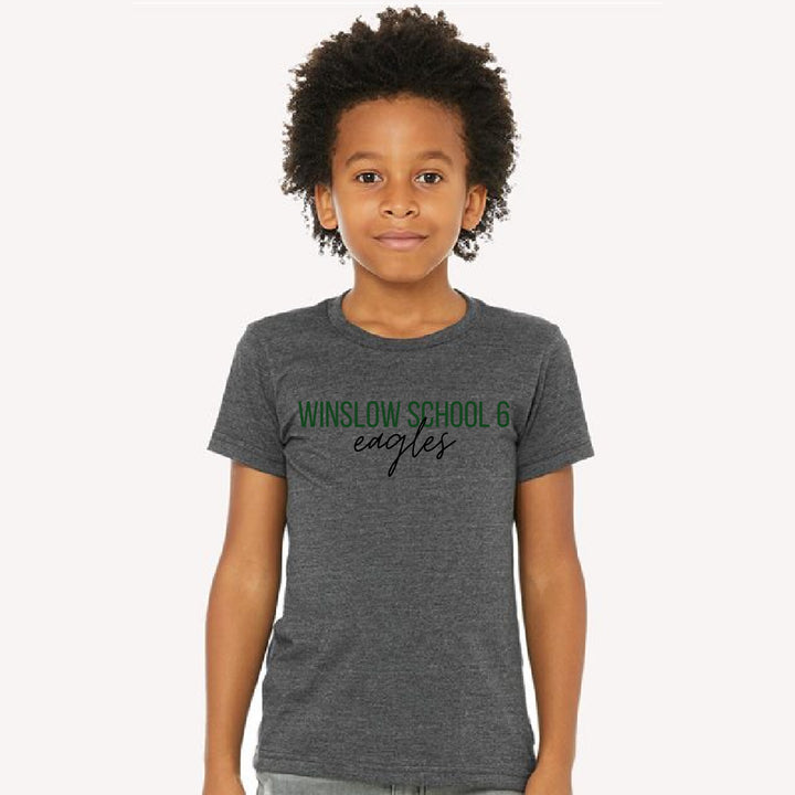 Winslow School 6 Eagles | Youth Unisex Short Sleeve Tee | Winslow School 6 Fundraiser