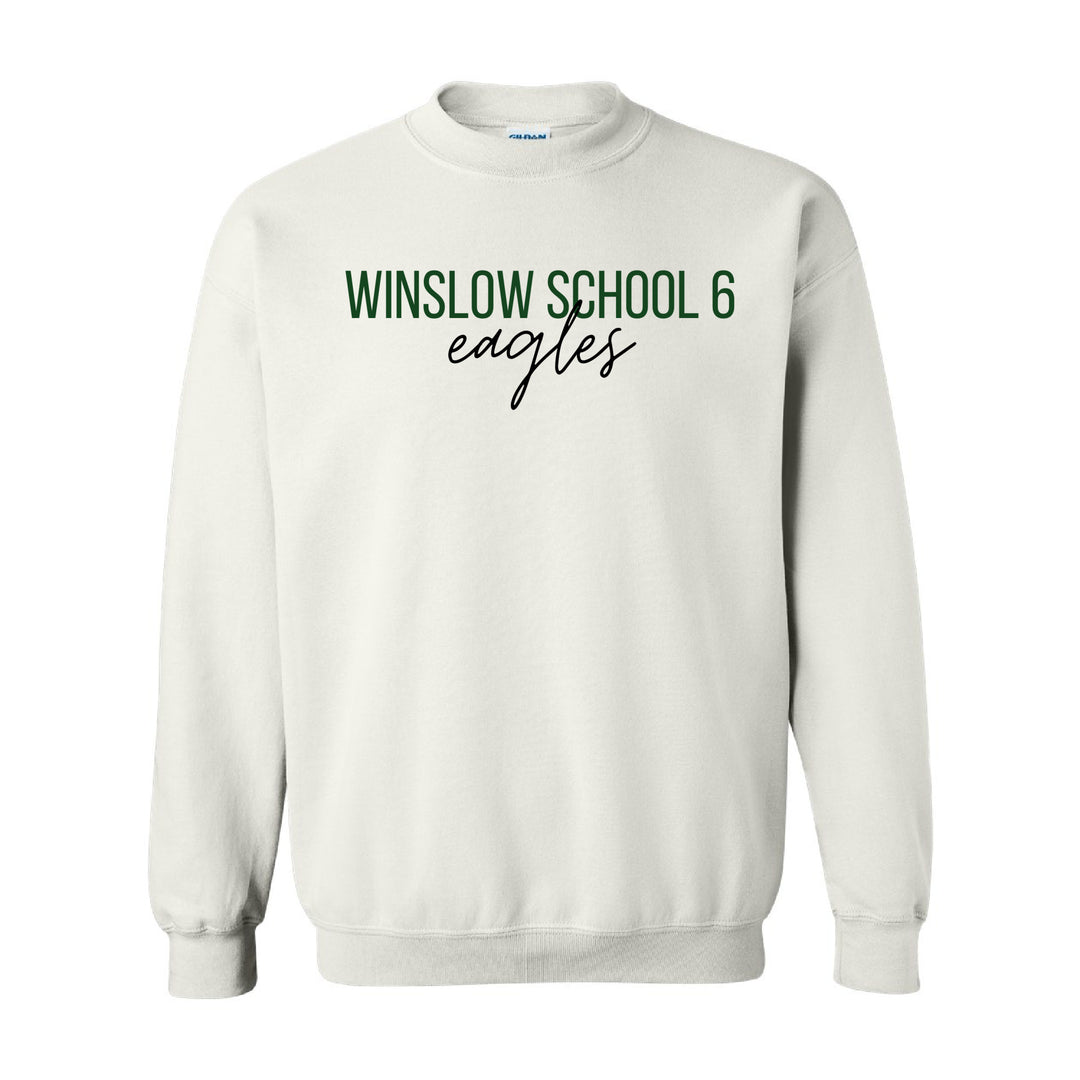 Winslow School 6 Eagles | Adult Unisex Crew Neck Sweatshirt | Winslow School 6 Fundraiser