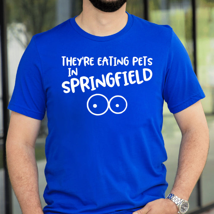 Eating Pets in Springfield| Adult Unisex Short Sleeve Tee | Election 2024