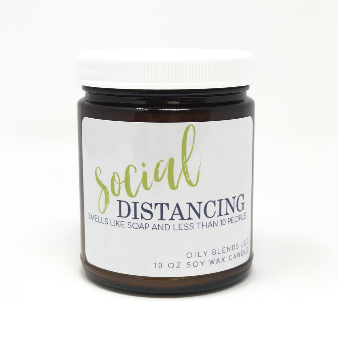 Social Distancing Candle