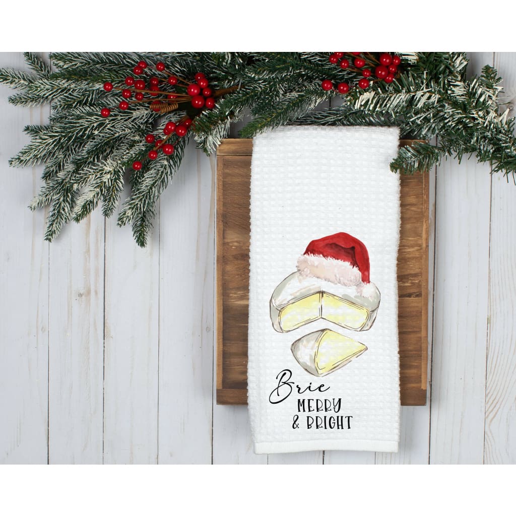 Christmas Food Pun Microfiber Waffle Weave Kitchen Towels - Simply Crafty