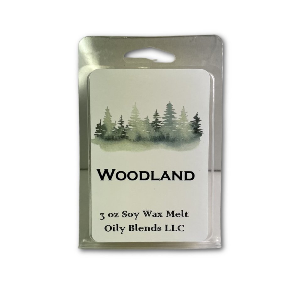 Christmas Woodland Soy Wax Melts with Fir Tips - Oily BlendsChristmas Woodland Soy Wax Melts with Fir Tips