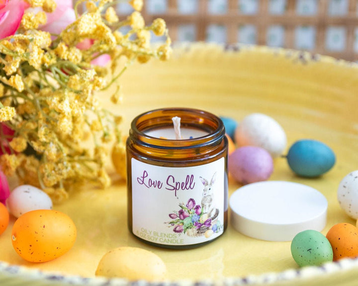 Easter Soy Wax Candles - 25 Hour Burn Time - Oily BlendsEaster Soy Wax Candles - 25 Hour Burn Time