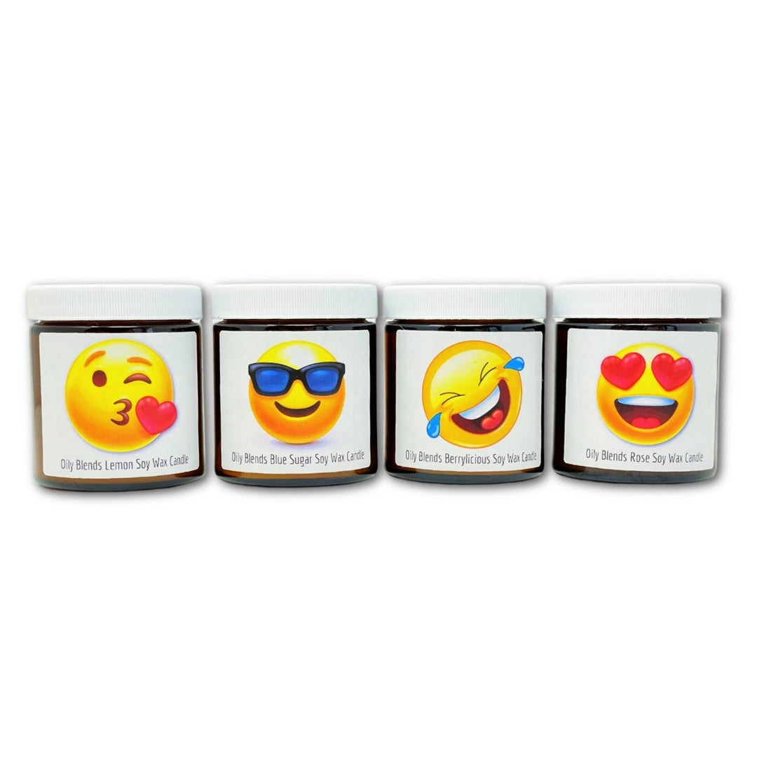 Emoji Candles Made with Soy Wax - Oily BlendsEmoji Candles Made with Soy Wax