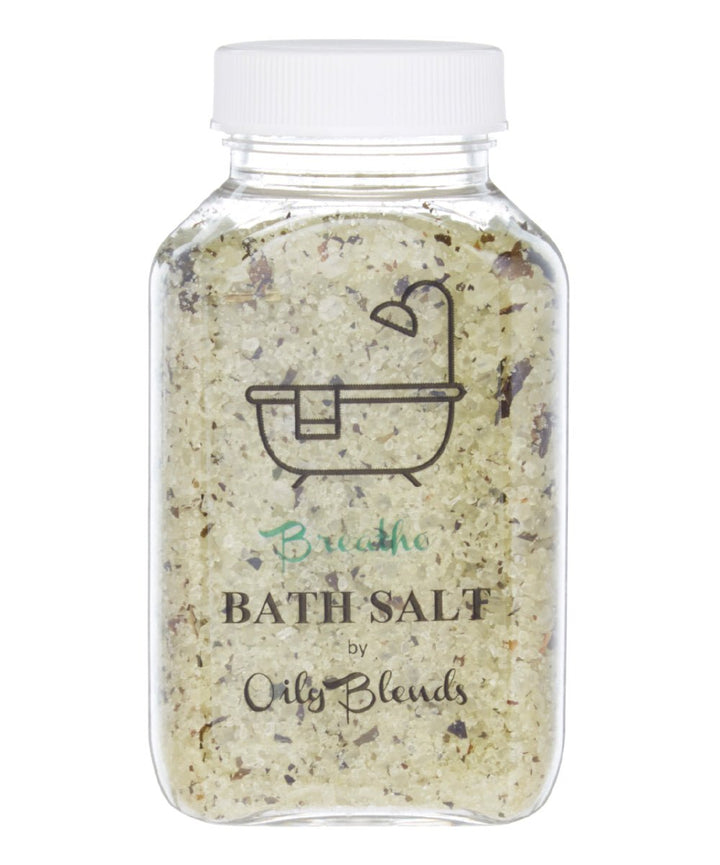 Essential Oil 6 oz Bath Salts - Oily BlendsEssential Oil 6 oz Bath Salts