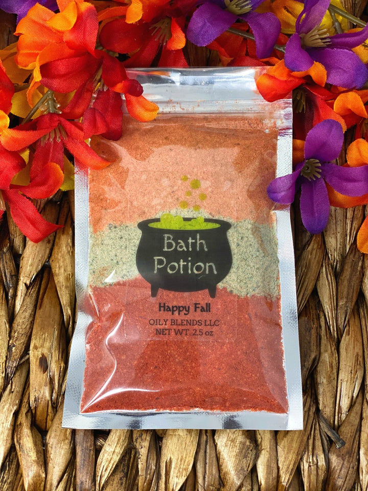 Happy Fall Bath Potion - 2.5 oz Pack - Oily BlendsHappy Fall Bath Potion - 2.5 oz Pack