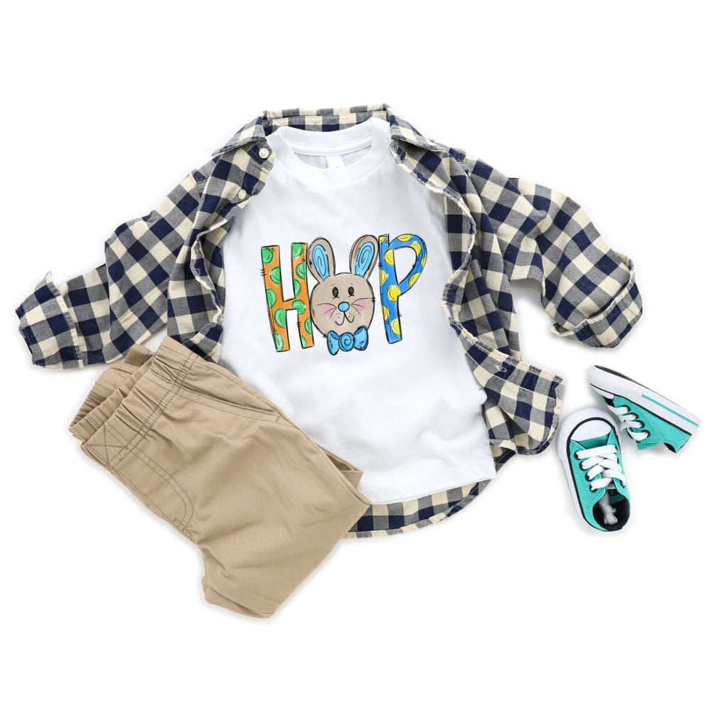 Hop Kids Easter Bunny Shirt - Simply Crafty