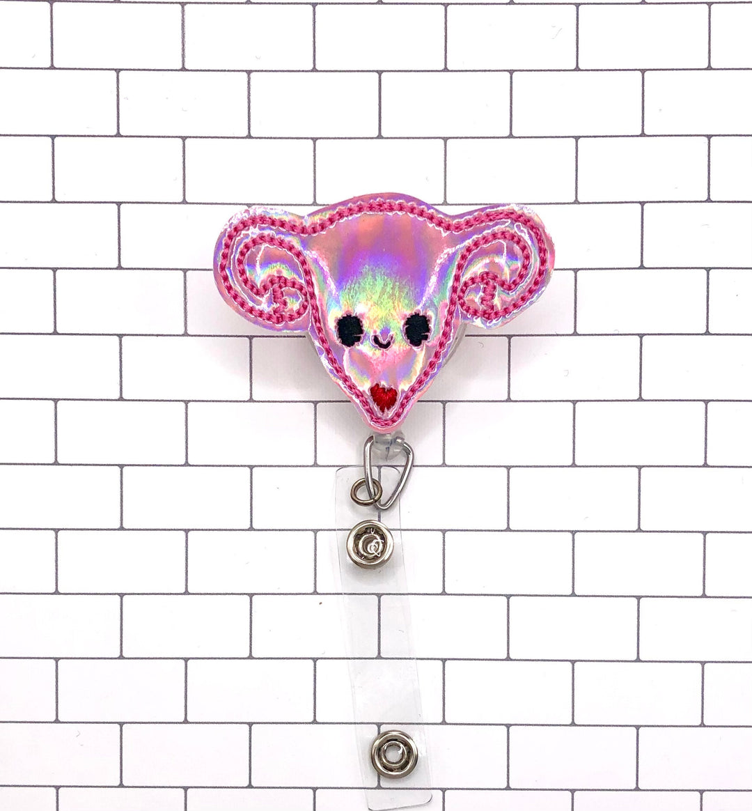 Uterus Badge Reel, Labor and Delivery Badge Reel, Thank You Gifts, OBGYN Gifts,