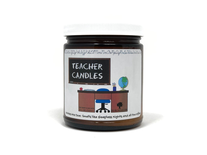 Mini Teacher Candles - 25 Hour Burn Time Soy Wax Candles - Oily BlendsMini Teacher Candles - 25 Hour Burn Time Soy Wax Candles