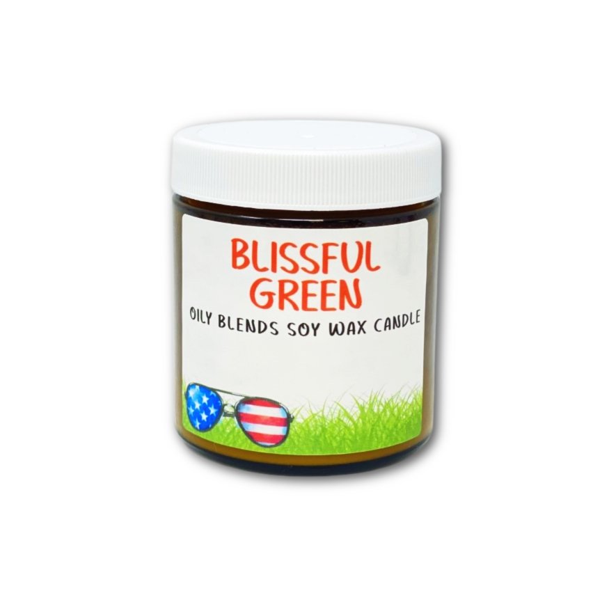 Patriotic Candles 25 Hour Burn Soy Wax Made in USA - Oily BlendsPatriotic Candles 25 Hour Burn Soy Wax Made in USA