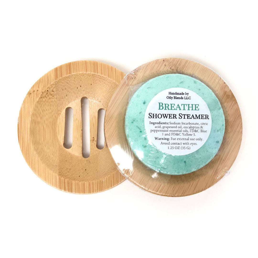 Wooden Shower Steamer Trays - Oily BlendsWooden Shower Steamer Trays